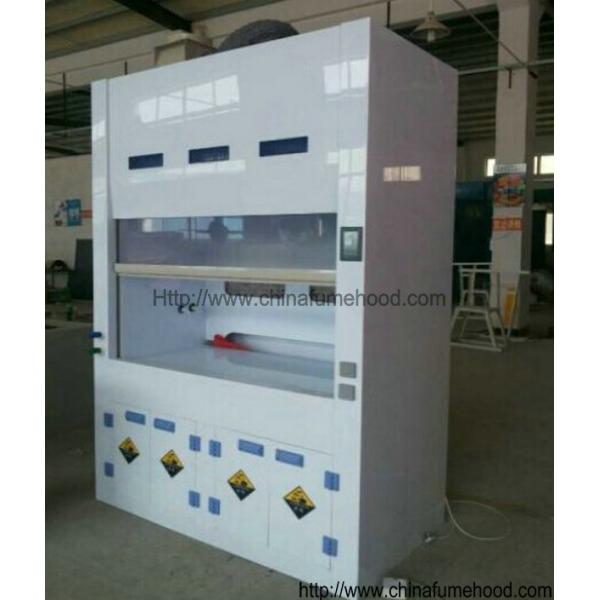 Polypropylene Fume Hood Ventilation Cupboard Vertical Raising Sash PP Worktop