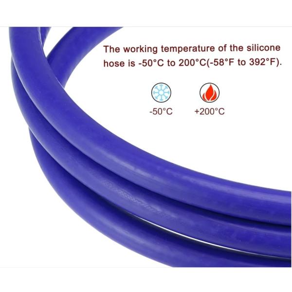 Термостойкий Красный Синий 6 мм 8 мм 10 мм 12 мм 14 мм 15 мм Силиконовый Вакуумный Шланг Нагреватель Шланг