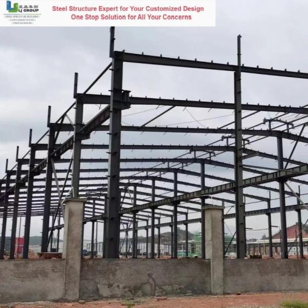 Custom Design Industrial Steel Sheds Hot Rolled Steel Cost Effective