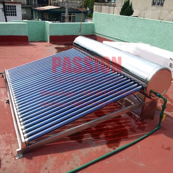 304 Stainless Steel Solar Water Heater Low Pressure Vacuum Tube Solar Collector
