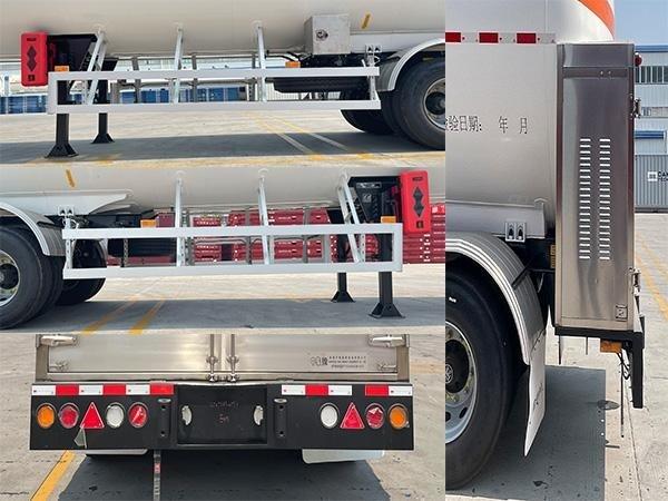 CIMC Latest Process High-Strength Steel Three-Axle Oil Tanker Semi-Trailer New Condition Pressure Vessei Tank