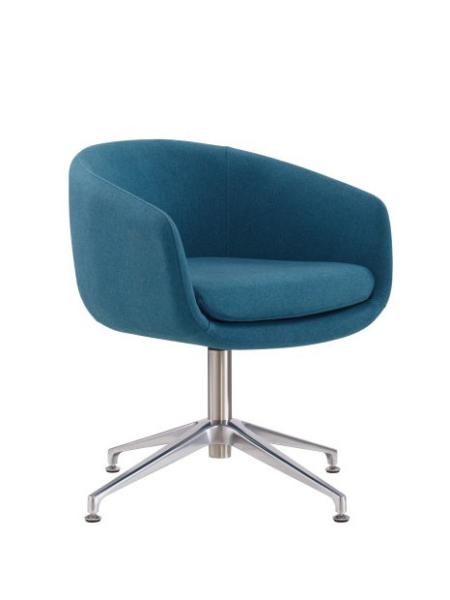 Waiting Room Modern Classic Office Chair Fabric Cover Fireproof Foam Visitors Use
