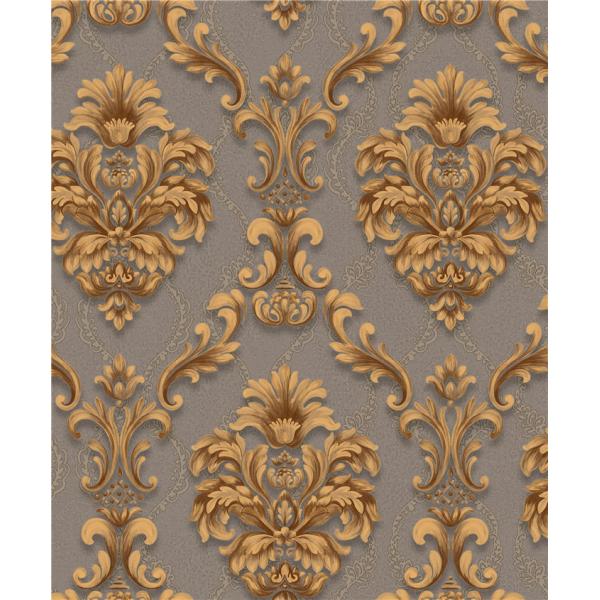 pvc vinyl project wallpaper new design classice damask washable hotel homedeco