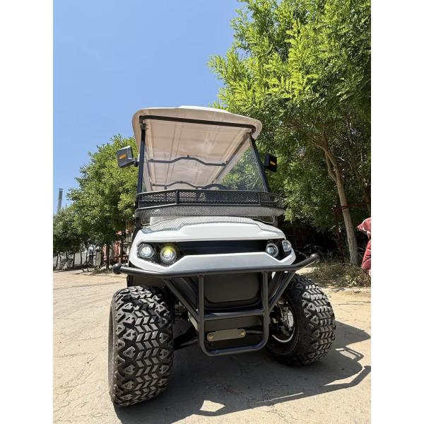 830kg Capacity 6 Seater MacPherson Independent Suspension Golf Cart With Rack And Pinion