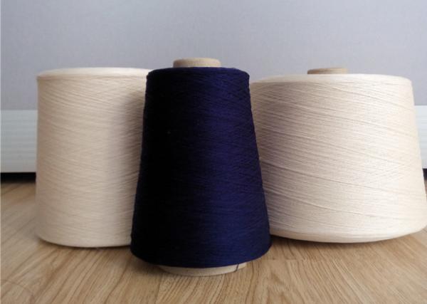 a mistura 50/50 acrílica do fio para confecção de malhas do algodão de 32s /1 tingiu o fio para camisetas e a tela de confecção de malhas