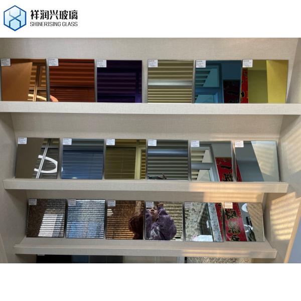 1.5mm 2mm 4mm 5mm Aluminum Mirror Glass/Silver Mirror/Copper Free Mirror/Colored Mirror Glass/Safety Bathroom Anti Fog Mirror Customized