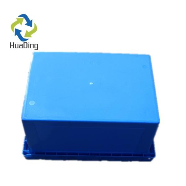 Blue Stackable Plastic Tote Box The Smart Choice for Other Household Products Storage