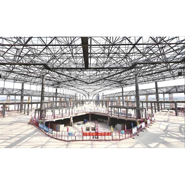51 - 151 Meters Roof Steel Structure  Roof Truss Construction ASTM B209