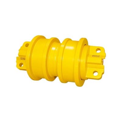 Energy Mining Bulldozer D6D Track Roller Single Flange Bottom Roller