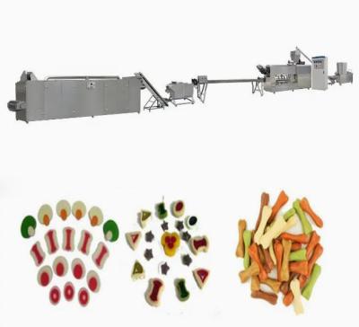 Wellness Dog snacks extruder machine / Processing Line , Dog food Making Machine