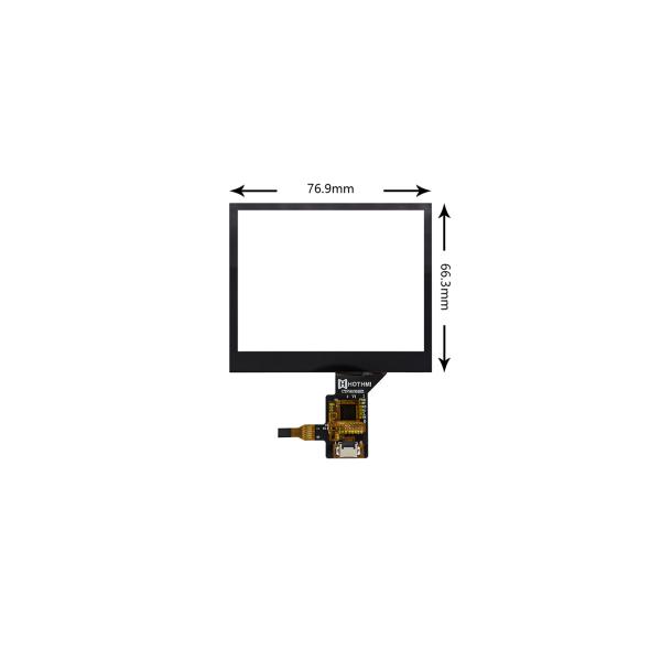 Affichage lisible 240x320 TFT-H024A9QVIFT8N20 de TFT LCD de lumière du soleil durable de 2,4 pouces