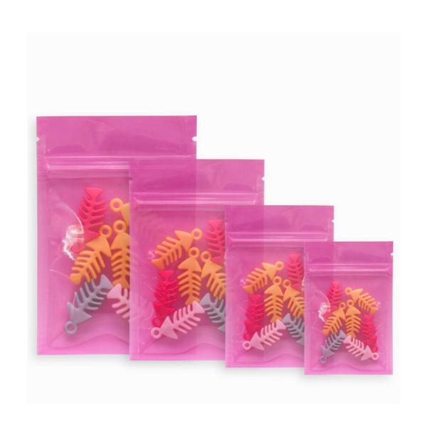 8.5*10 Cm Small Poly Packaging Bag Transparant k For Ring Jewelry