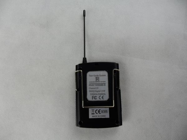 Long Distance 008C Bluetooth Tour Guide System Black With Li - Ion Battery