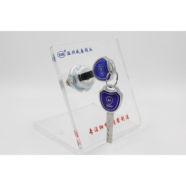 Stainless Steel Tubular Cam Lock 90° Rotation 25.9 mm Effective Length