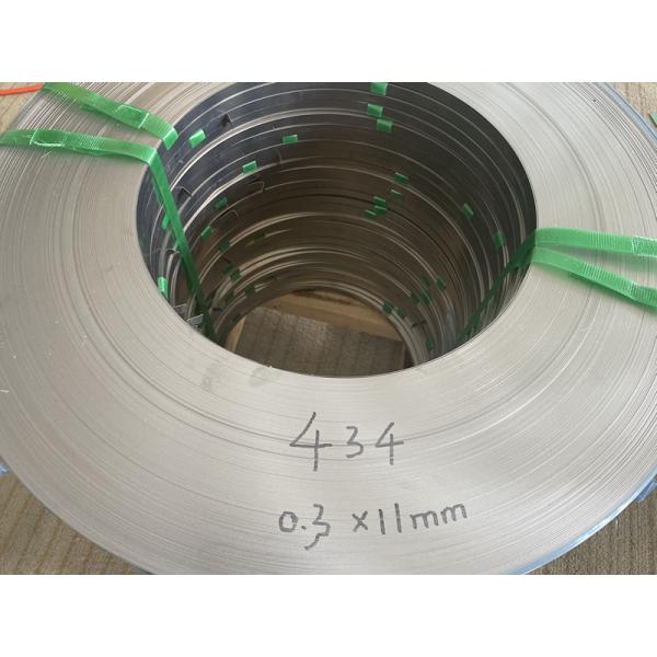 AISI 434 DIN X6CrMo17-1 Cold Rolled Stainless Steel Strip In Coil