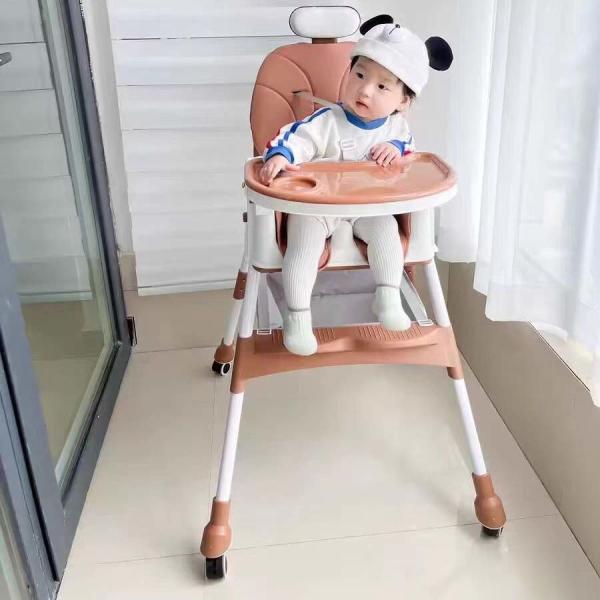 Multi Functional Portable Baby Dining Chair In Brown/Pink/Sky Blue/Green/Grey