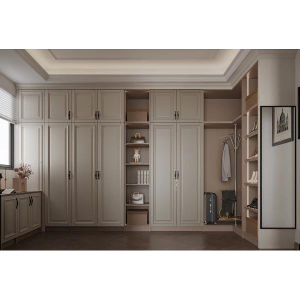 3 Застегнутые шкафы для спальни 7 футовый шкаф Сдвижные двери на заказ