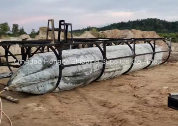 D15 L12m 8layers Marine Rubber Airbags For Ship Launching Marine Lifting