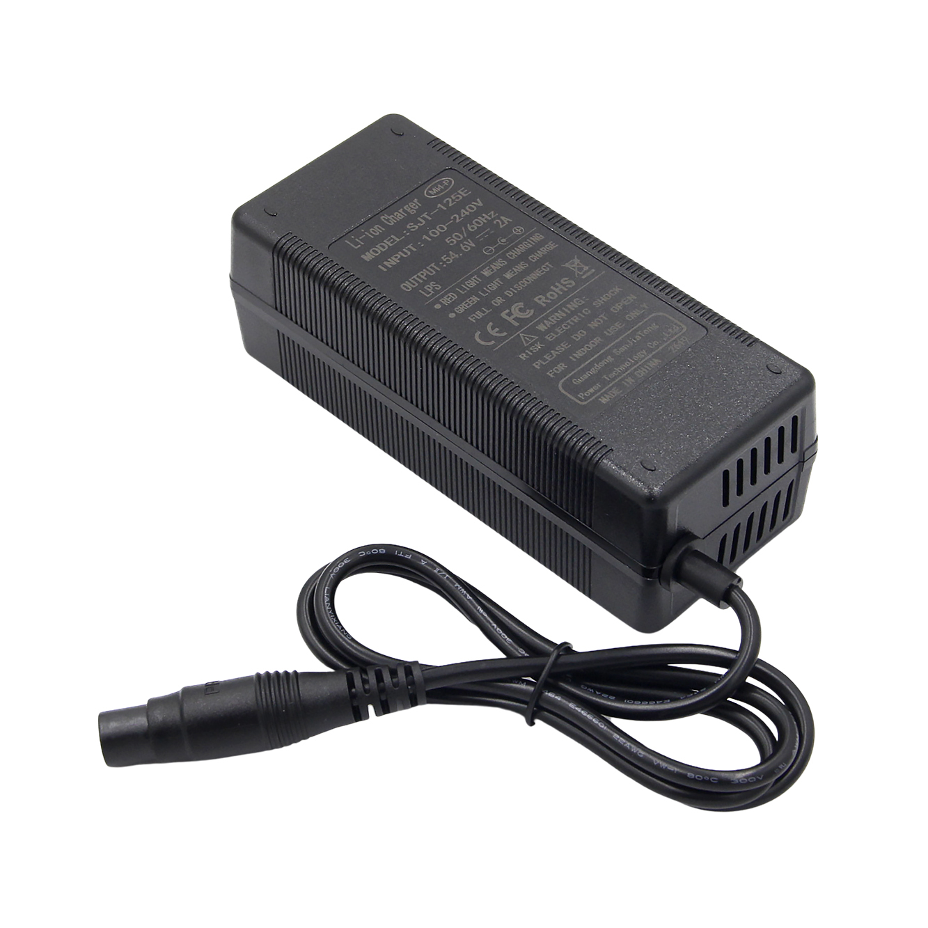 54.6 V 2A Li-ion Battery Charger with Overcurrent Protection for Electric Scooters Power Supply