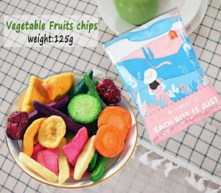 Hot Sale Mixed Dried Fruits and Vegetables Children Snacks Vacuum Fried Vegetable Chips Healthy Snack