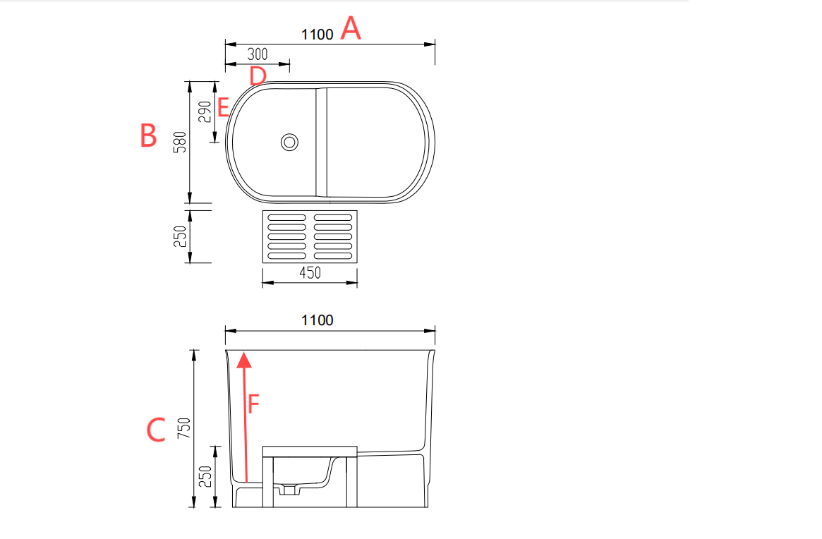 Compact Deep Soaking Freestanding Garden Tub Oval For Bathroom Renewable