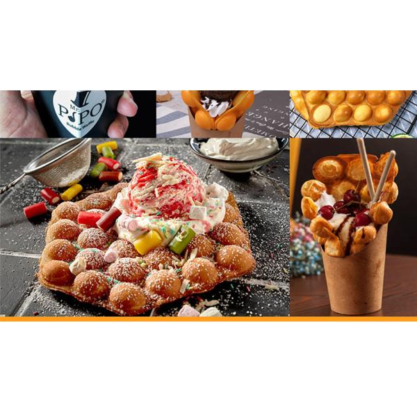 2023 Мини вафлесопёрщик из нержавеющей стали для бельгийских вафлей и закусочных