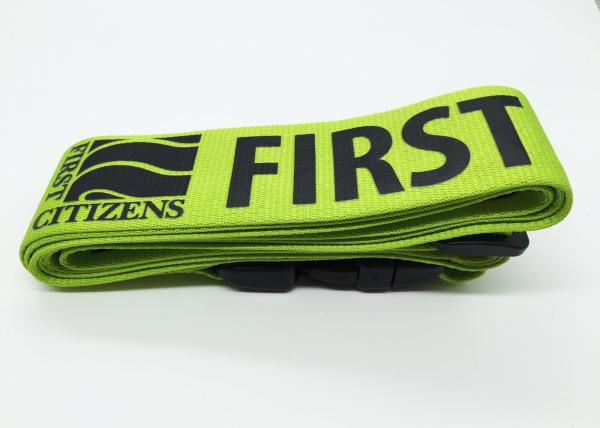 5.0CM Wide Personalised Luggage Straps With Nylon Polyamide Material 
