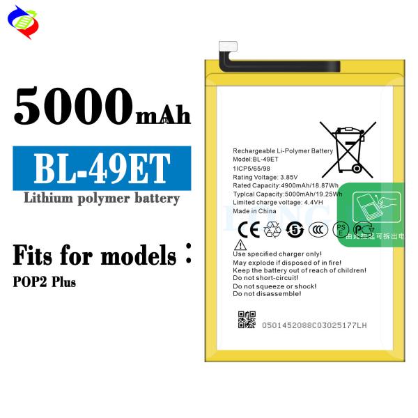 BL-49ET 4000mAh LB6 Pouvoir 3 Air Mobile Phone Battery for Tecno Pouvoir 2 Air LC6