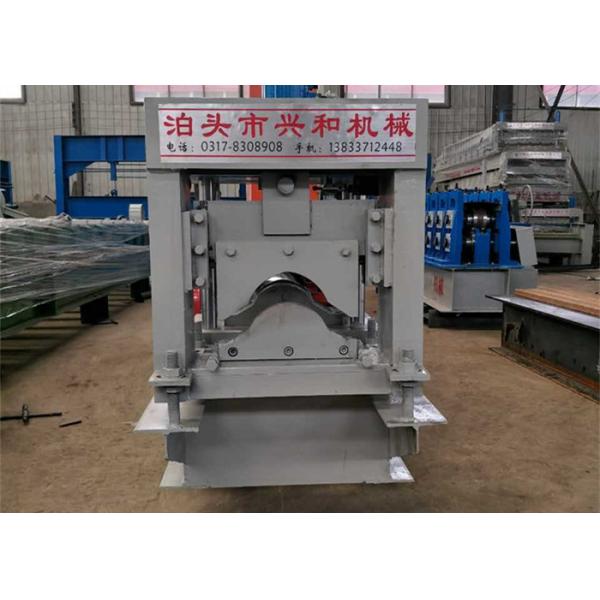 Automatic Ridge Cap Roll Forming Machine , Steel Stud Roll Forming Machine