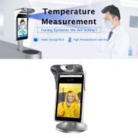 Máquina facial biométrica do comparecimento do tempo do varredor da temperatura do reconhecimento do FCC