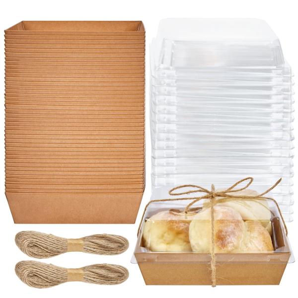 Caja Bento conveniente para restaurantes de comida rápida hecha de papel Kraft de calidad alimentaria