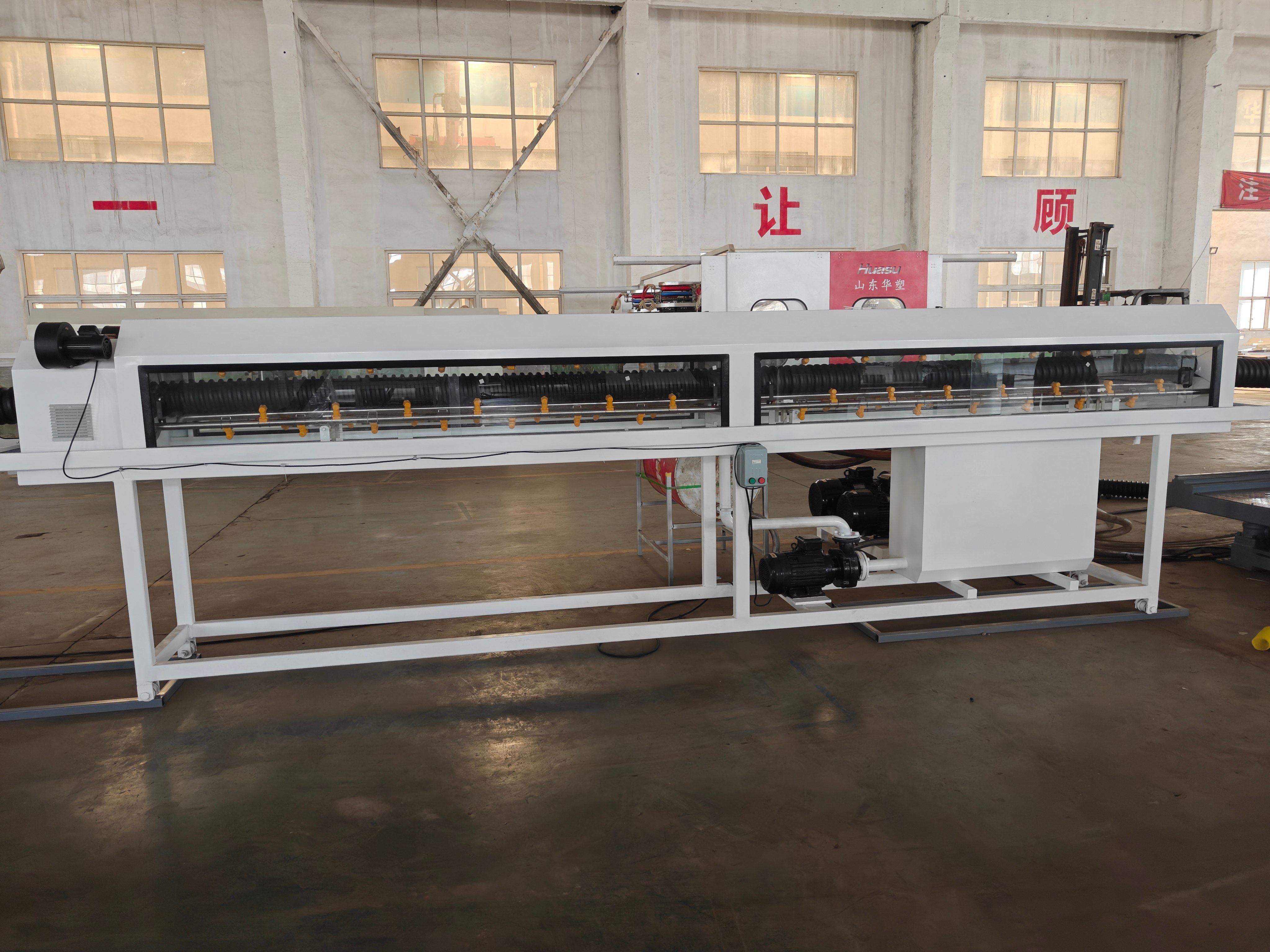 Customized Double Wall Corrugated Pipe Extrusion Line Max Pipe Diameter 1600mm Full Intermeshing Engagement System for Durable Pipe Production