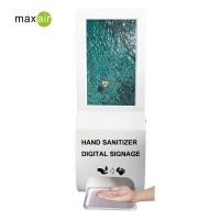 Distribuidor livre fixado na parede do Sanitizer da mão do jogador e do toque da propaganda do LCD da máquina do difusor do perfume auto