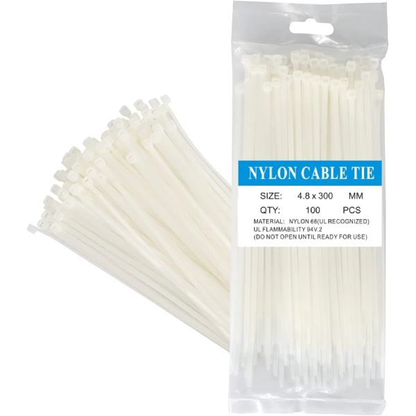 Customized Plastic Wire Ties Plastic Tie Straps Self Locking Oil Resistant