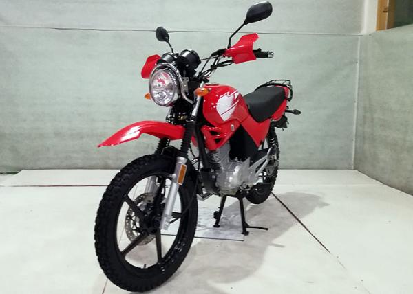 Red And Black 125CC Street Motorcycles YBR125 With Original Engine