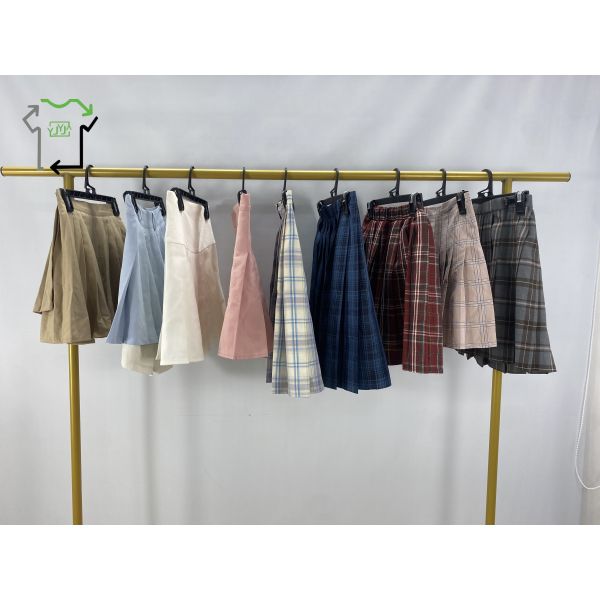 Grade A Second Hand JK Uniform Student Skirt Clean Wear Women's Summer Short Dress