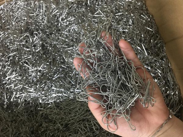 SS Toilet Tank Chain , Stamping Forming Toilet Chain Hook Aging Resistant