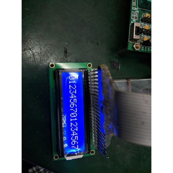 Monochrome Character LCD Display Module , 80*36mm Industrial LCD Modules
