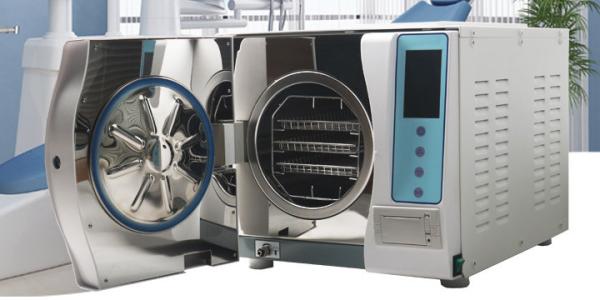 High Safety Dental Autoclave Sterilizer With Over Heat Protection Open Type Water Tank