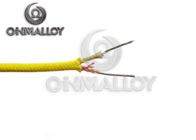 +Chromel/- tipo de cabo K da extensão do condutor do alumel com isolação do silicone vítreo