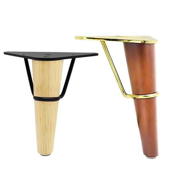 Light Luxury Solid Wood Furniture Feet Oak Feet Coffee Table & TV Stand Feet Furniture Legs and Hardware Accessories