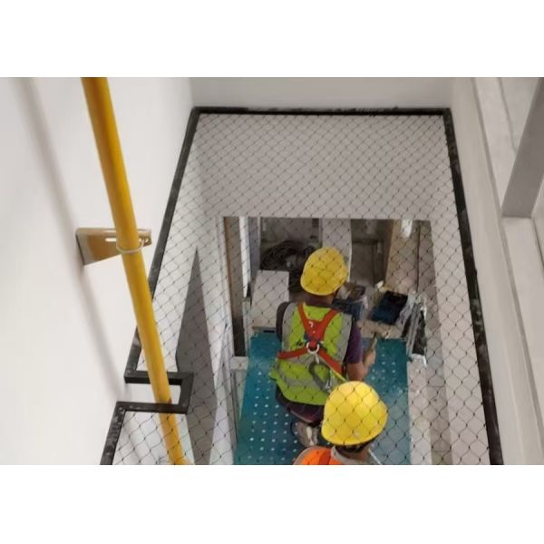 Durable Ferrule Stainless Steel cable Mesh factory Custom For Anti-Fall Fence
