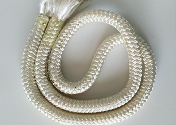 White Braided Polyester Rope 5mm Nylon Thin Braided Nylon Cord