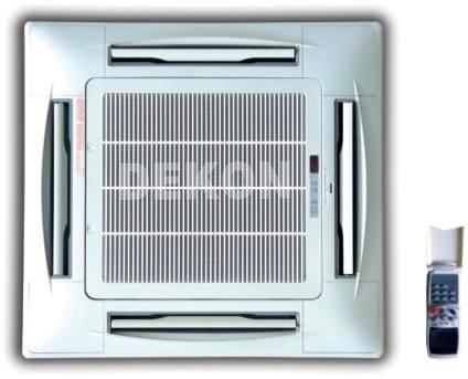 Water chilled ceiling concealed Cassette Fan coil units 2 tubes 600CFM-(FP-102CA-E)