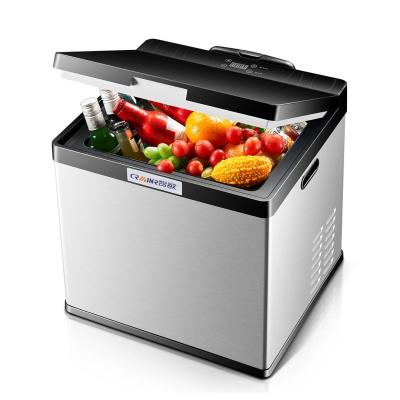 Digital Display Mini Portable Fridge Cooler , 12 Volt Portable Refrigerator