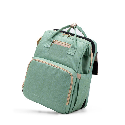Retractable Mommy Diaper Bag Portable Folding Crib Mommy Bag