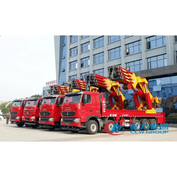 HOWO Heavy Duty Truck Crane 100ton 120tons Lorry Mounted Crane