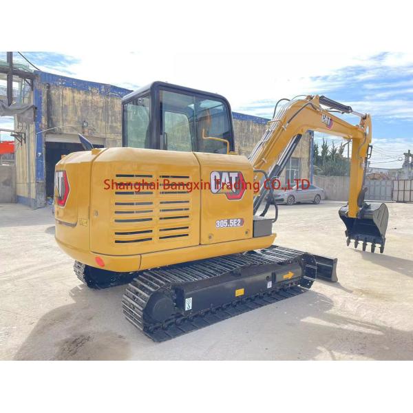 Made CAT 305.5E2 Mini Excavator with Original Hydraulic Cylinder in Good Condition