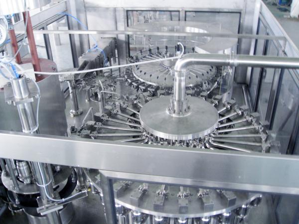 Full Automatic Bottled Sunflower Edible Oil Filling Machine , Edible Oil Filling Line