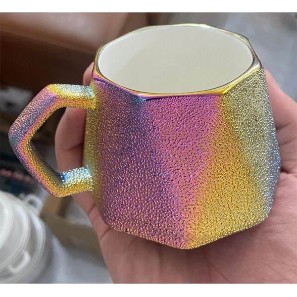 Low-Temperature Color-Stable PVD Vacuum Coating Machine for Food-Safe Ceramic Mugs and Drink Cups
